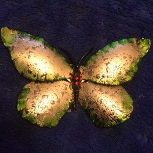 Substantial butterfly vintage brooch. See pictures for size.